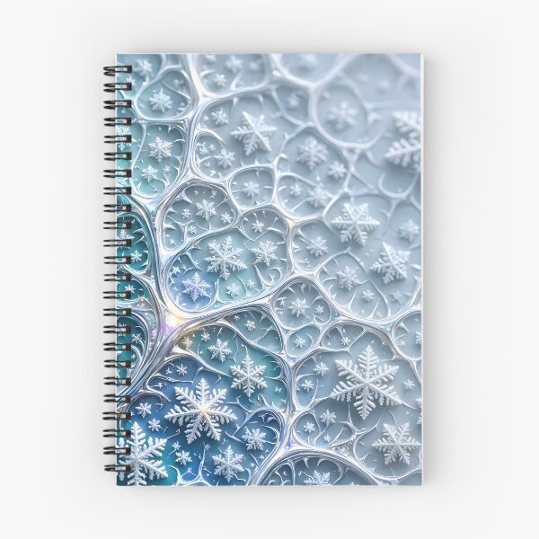 Item preview, Frosty Fractal Snowflakes designed and sold by Sybille-Yates.