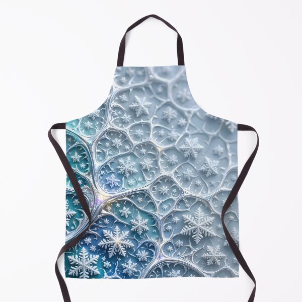Item preview, Frosty Fractal Snowflakes designed and sold by Sybille-Yates.