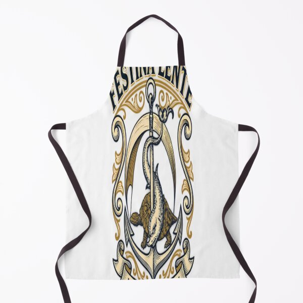 Item preview, Festina Lente Vintage Latin Motto – Make Haste Slowly designed and sold by CatLovers Studio.