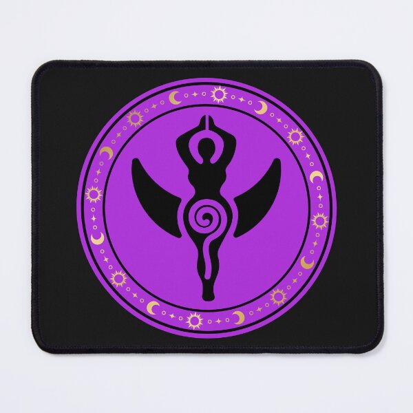 Item preview, Spiral Moon and Sun Goddess Design designed and sold by Witch Joseph.