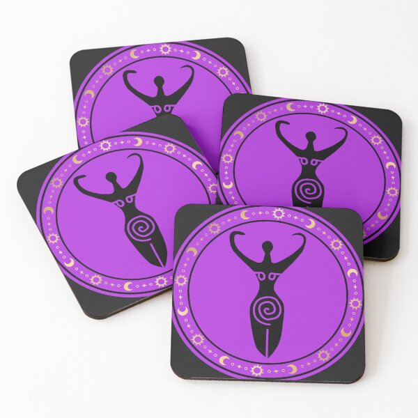 Item preview, Spiral Moon and Sun Goddess Design designed and sold by Witch Joseph.