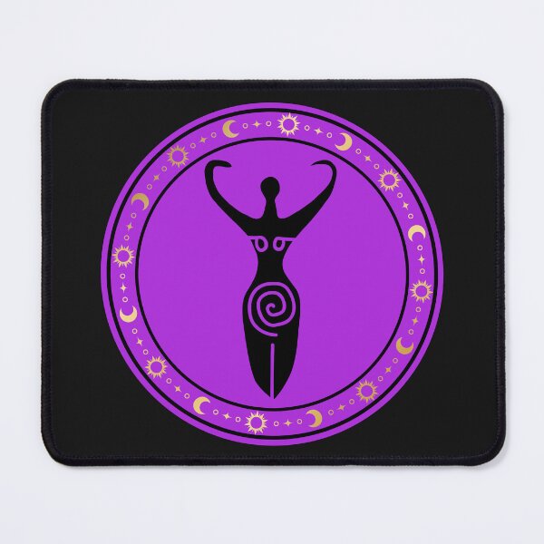 Item preview, Spiral Moon and Sun Goddess Design designed and sold by Witch Joseph.