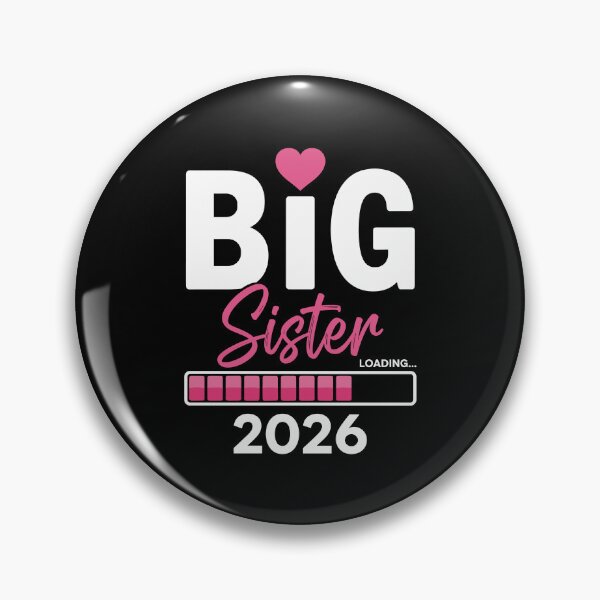 Item preview, Big Sister Loading 2026 Pregnancy Announcement designed and sold by MysticMirth.