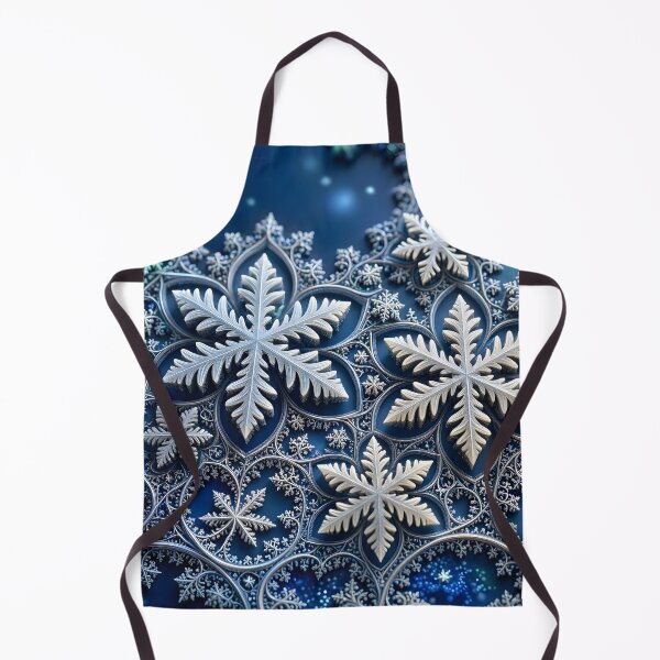 Item preview, Frosty Fractal Snowflakes designed and sold by Sybille-Yates.