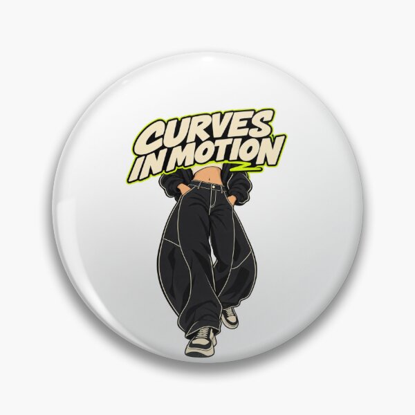 Item preview, Barrel Leg Pants Trend Fashion Streetwear curves in motion designed and sold by IRON WINGS /USAF.
