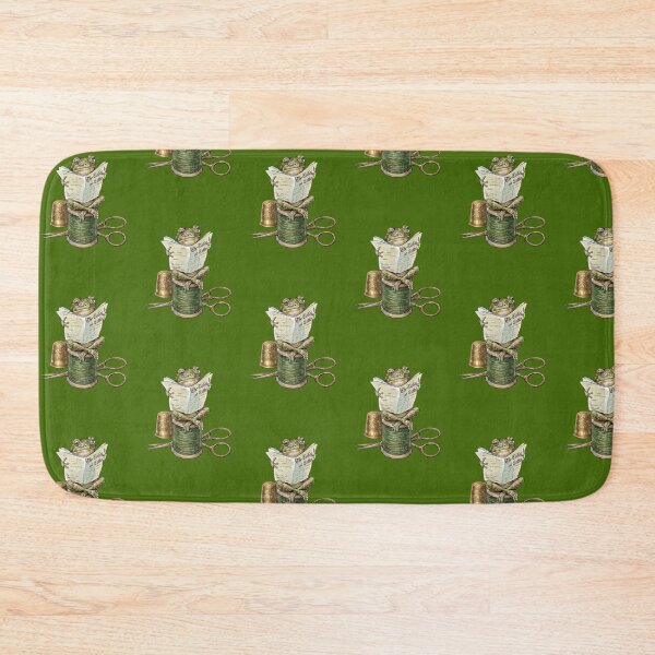 Item preview, Frog Reading Newspaper on Thread Spool designed and sold by Merli7.