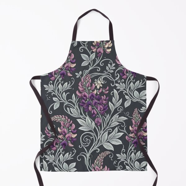 Item preview, Moody Gothic Purple Floral Vine designed and sold by Studio BC.