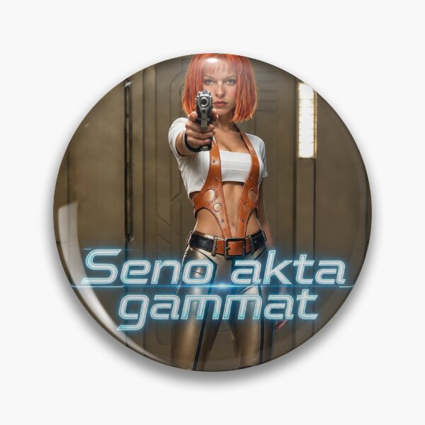 Artikelvorschau, Leeloo Dallas, Seno akta gammat (niemals ohne meine Erlaubnis) entworfen und verkauft von Orion49.