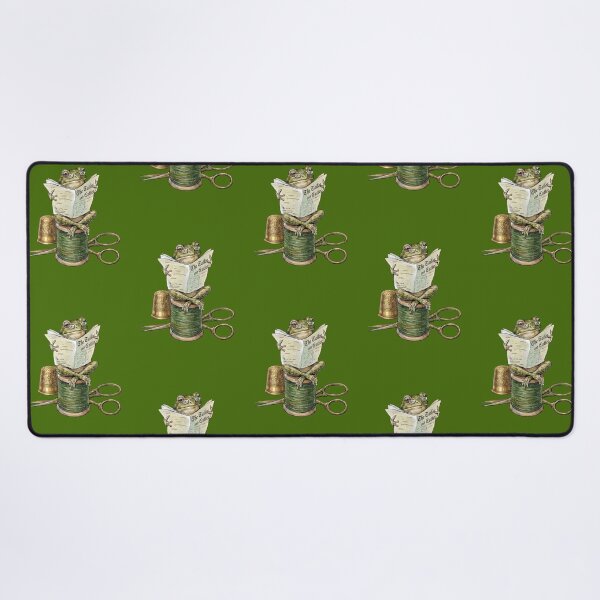 Item preview, Frog Reading Newspaper on Thread Spool designed and sold by Merli7.