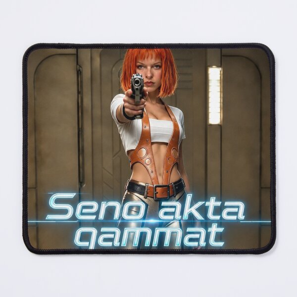 Item preview, Leeloo Dallas, Seno akta gammat (never without my permission) designed and sold by Orion49.
