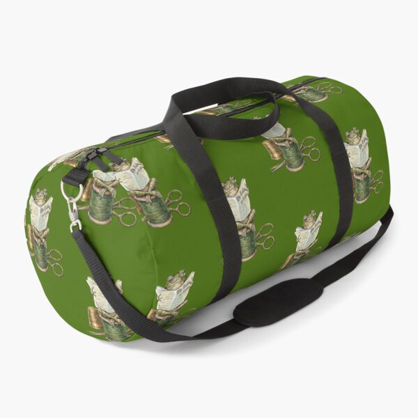 Item preview, Frog Reading Newspaper on Thread Spool designed and sold by Merli7.
