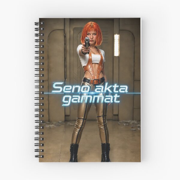 Item preview, Leeloo Dallas, Seno akta gammat (never without my permission) designed and sold by Orion49.