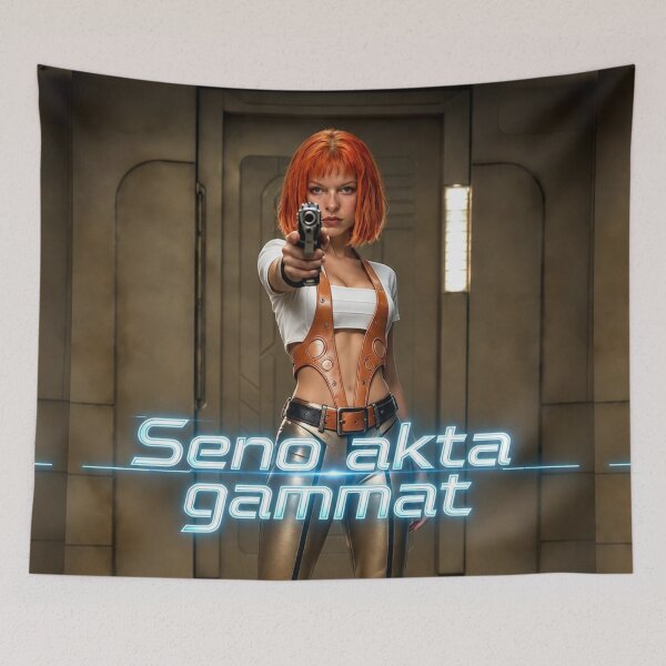 Item preview, Leeloo Dallas, Seno akta gammat (nunca sin mi permiso) designed and sold by Orion49.