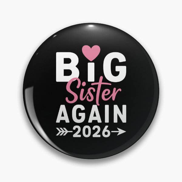 Item preview, Big Sister Again 2026 Pregnancy Announcement designed and sold by MysticMirth.