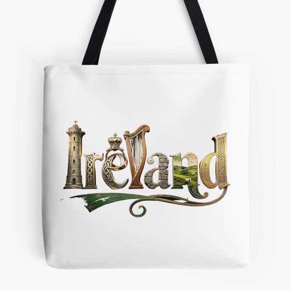 Item preview, Ireland – Celtic Heritage & Landmarks Art designed and sold by VladisWorld.