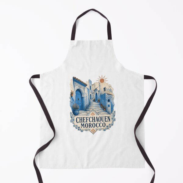 Item preview, Chefchaouen Morocco Blue City Travel Art designed and sold by VinZzep.