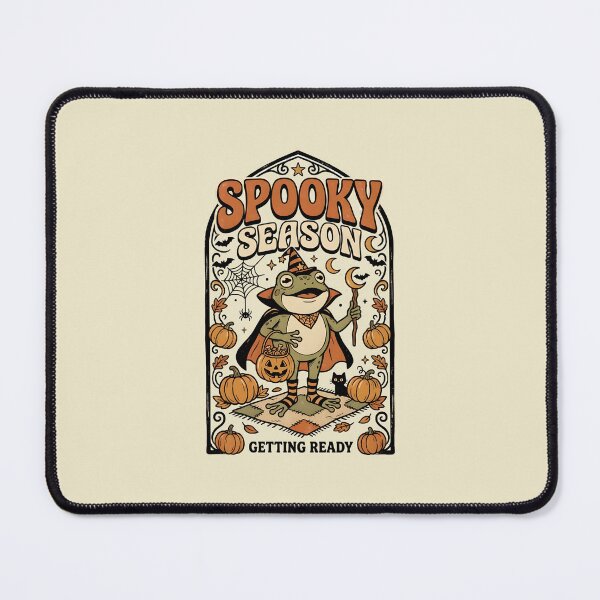 Item preview,  Frog is getting ready for spooky season designed and sold by ParadoxParadox.