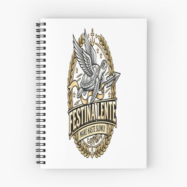 Item preview, festina lente designed and sold by CatLovers Studio.