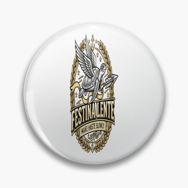 Item preview, festina lente designed and sold by CatLovers Studio.