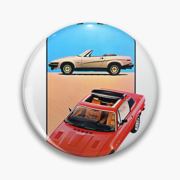 Item preview, Triumph TR Classic Fixedhead and Droptop Vintage Car Illustration designed and sold by NasserAlsebaay.