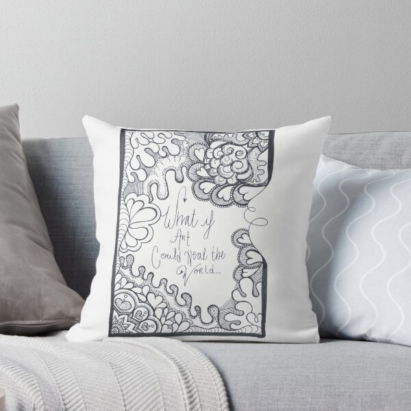 Item preview, What of Art could Heal the World designed and sold by DouskeyCoaching.