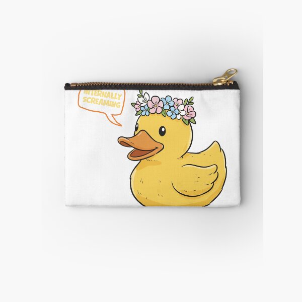 Item preview, Flower Crown Duck - Internally Screaming designed and sold by Nortanila.