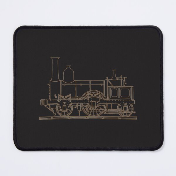 Item preview, Classic Steam Engine Train Illustration Vintage Locomotive Art designed and sold by NurseAxis.