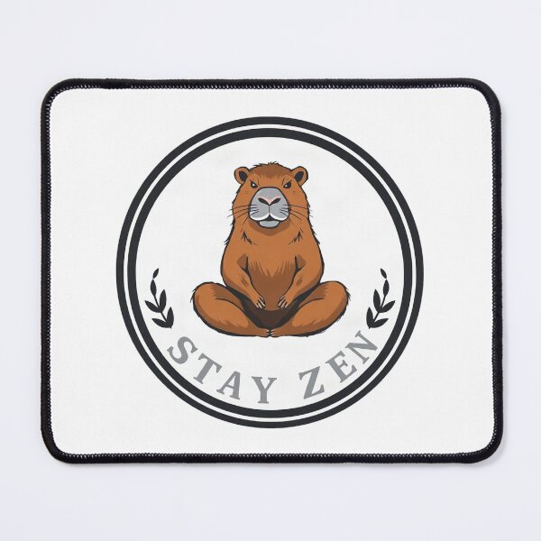 Item preview, Zen Chill Capybara Meditation Master designed and sold by Arc2020.