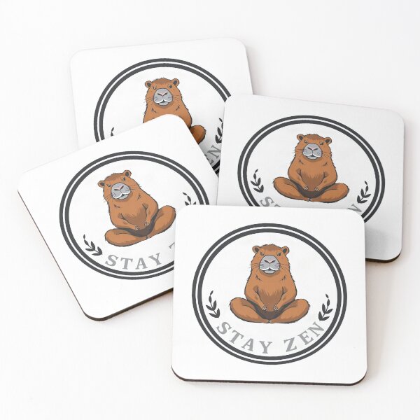 Item preview, Zen Chill Capybara Meditation Master designed and sold by Arc2020.