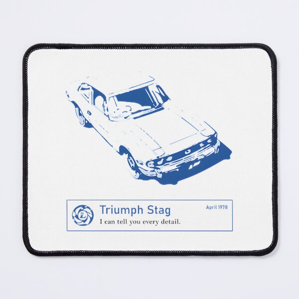Item preview, Triumph Stag Classic Car Illustration with Detailed Design designed and sold by NasserAlsebaay.