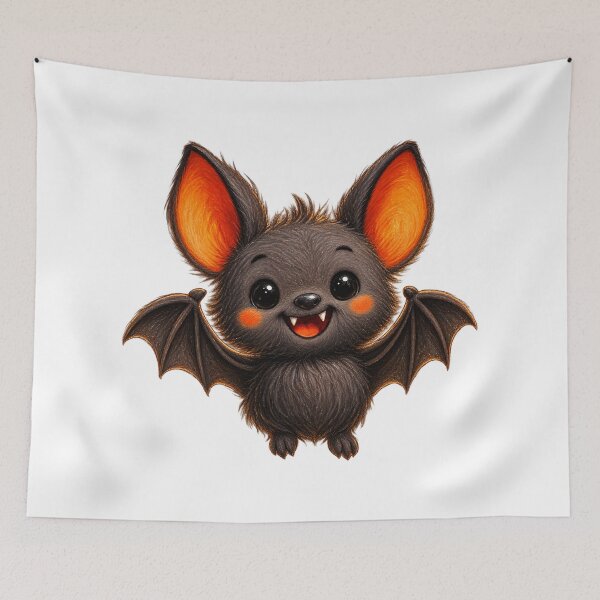 Item preview, Batty Little Thing | Cute Halloween Bat designed and sold by Whatever Works.