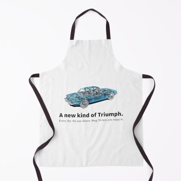 Item preview, A New Kind of Triumph - Classic Triumph Stag Car Illustration designed and sold by NasserAlsebaay.