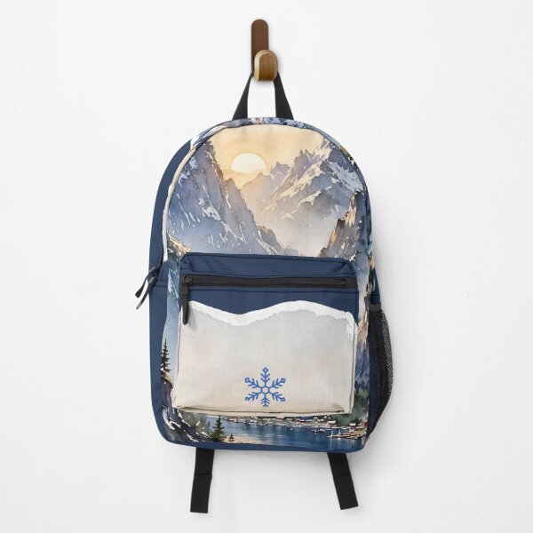 Item preview, Norway: Stillness – Norwegian Fjord Digital Watercolor Art designed and sold by PanaluPrint .