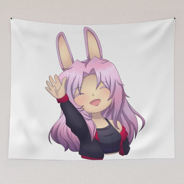 Item preview, Usagi Draconis waving designed and sold by usagidraconis.