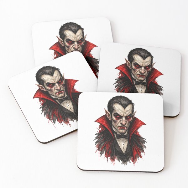 Item preview, El Conde Carmesí | Retrato de vampiro gótico designed and sold by Whatever Works.