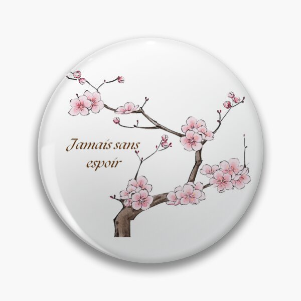 Item preview, Jamais Sans Espoir Cherry Blossom designed and sold by roaaroaa.