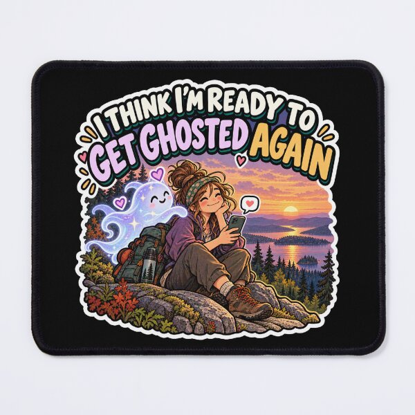 Item preview, Think I’m Ready to Get Ghosted Again designed and sold by gorff.