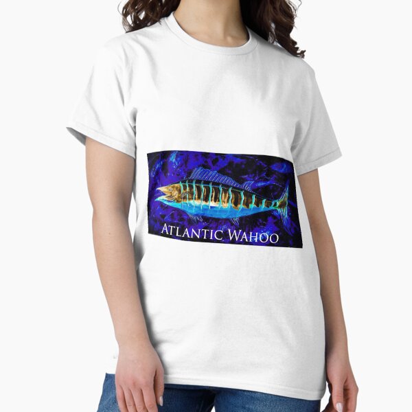 Vista previa del artículo con la obra «Wahoo del Atlántico», diseñado y vendido por barryknauff.