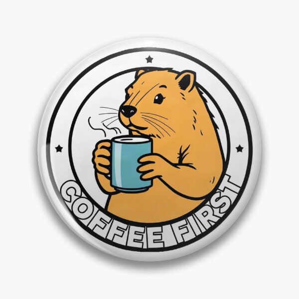Item preview, Coffee Break Capybara Morning designed and sold by Arc2020.