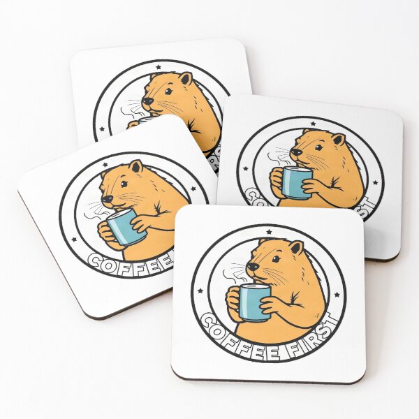 Item preview, Coffee Break Capybara Morning designed and sold by Arc2020.