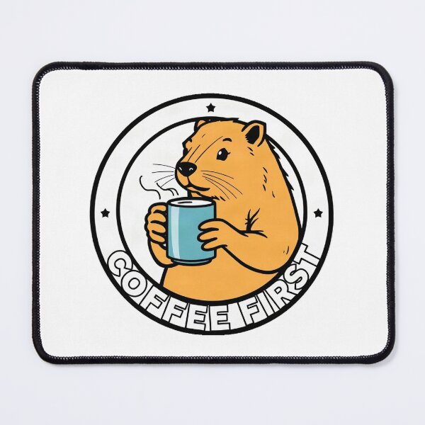 Item preview, Coffee Break Capybara Morning designed and sold by Arc2020.