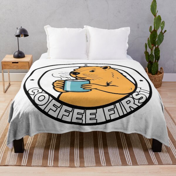 Item preview, Coffee Break Capybara Morning designed and sold by Arc2020.