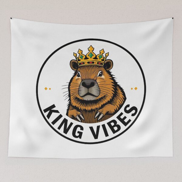 Item preview, Regal King Capybara Crown designed and sold by Arc2020.