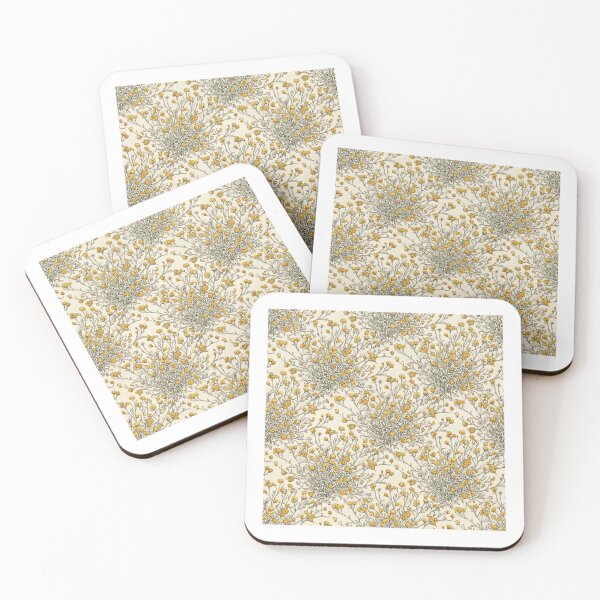Item preview, Warm Beige Delicate Botanical Floral designed and sold by Studio BC.