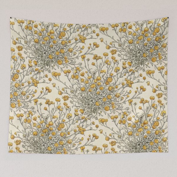 Item preview, Warm Beige Delicate Botanical Floral designed and sold by Studio BC.