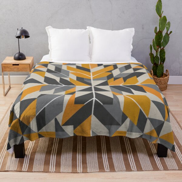 Item preview, Diseño escandinavo retro fragmentado en amarillo y gris. designed and sold by scicilysimonee.