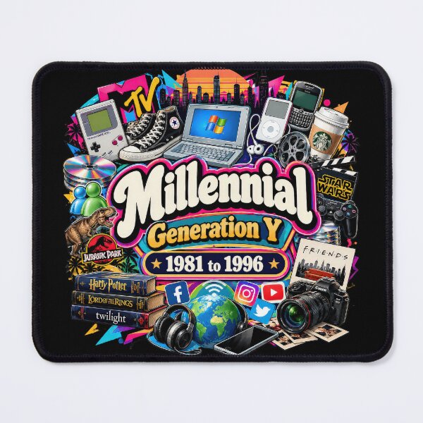 Item preview, Millennial Generation Y 1981 to 1996 designed and sold by Ray's Photos & Art.