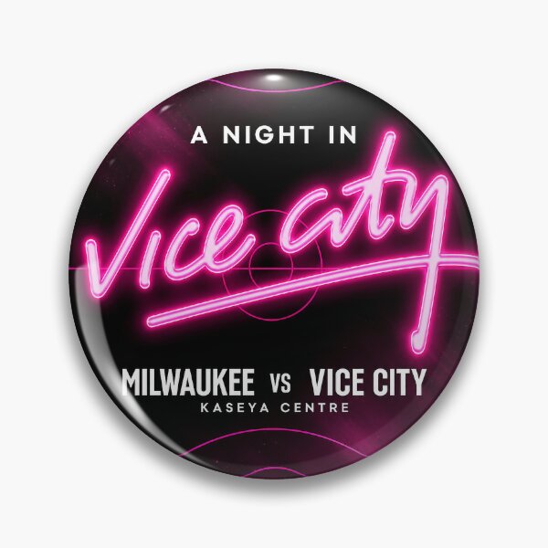 Item preview, MILWAUKEE VS VICE CITY - A Night in Vice City: Heat vs Bucks GTA VI Crossover Event Guide designed and sold by Foryoubroshirt.