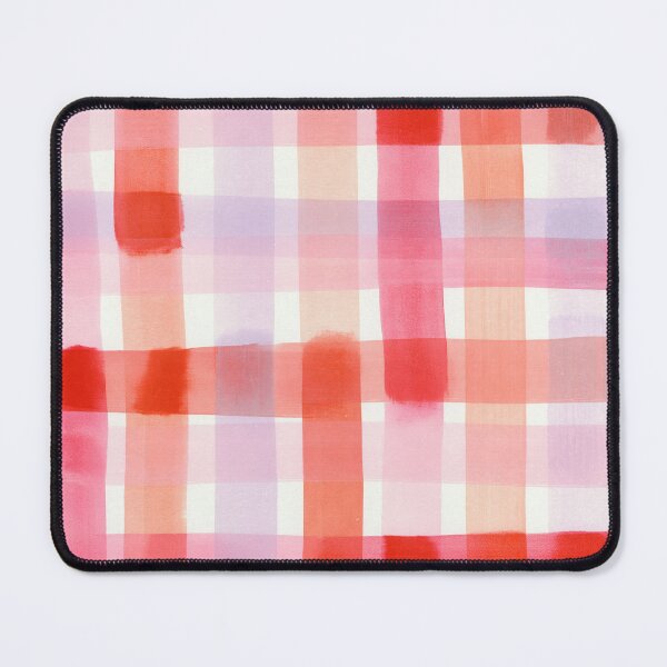 Item preview, Pink Pastel Plaid Coquette Pattern designed and sold by trajeado14.