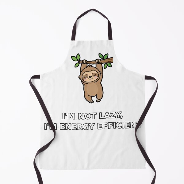 Item preview, I'm Not Lazy I'm Energy Efficient - Funny Sloth Shirt designed and sold by Jeffydesign.